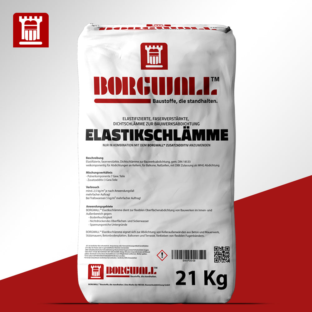Borgwall Elastikschlämme 21 kg