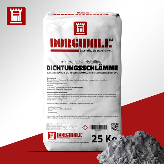 Borgwall Kristalline  Dichtungsschlämme 25kg