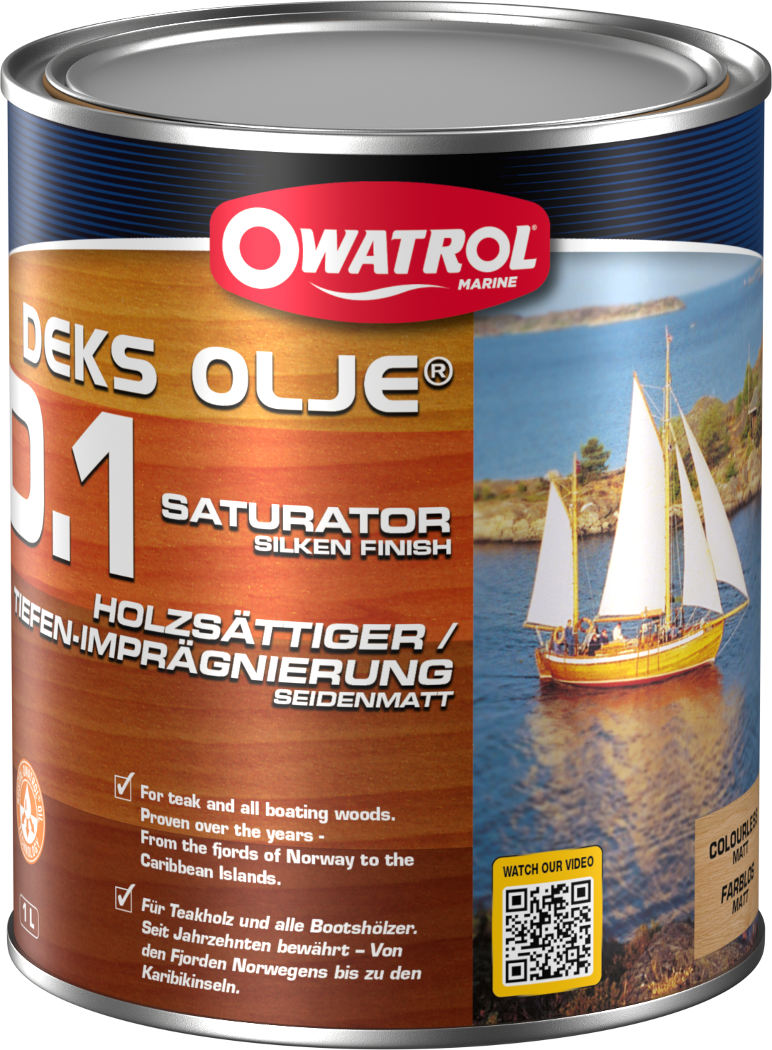 Owatrol Deks Olje D1 - Holz-Sättiger
