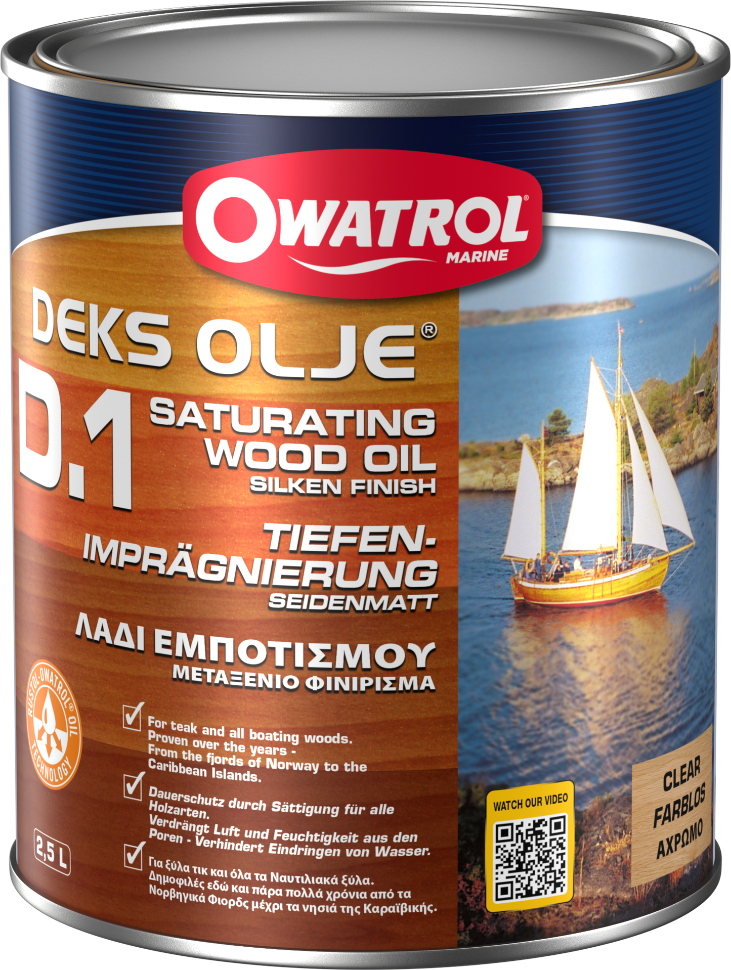 Owatrol Deks Olje D1 - Holz-Sättiger