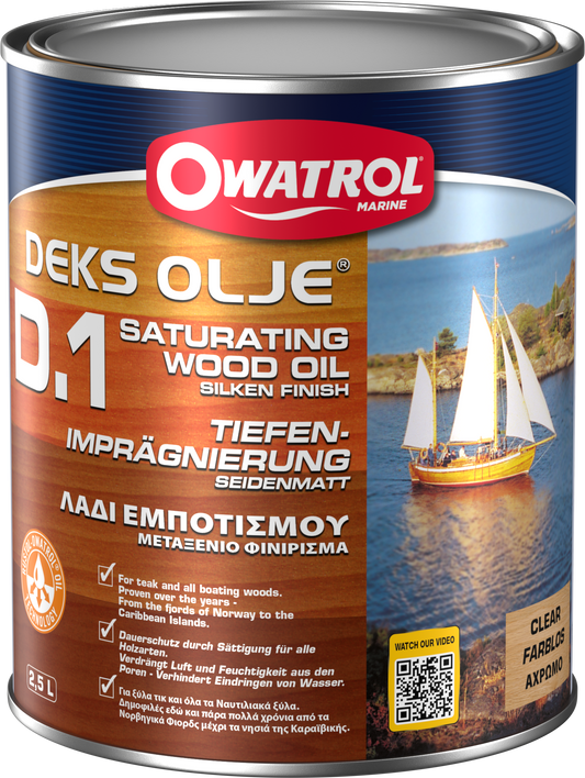 Owatrol Deks Olje D1 - Holz-Sättiger