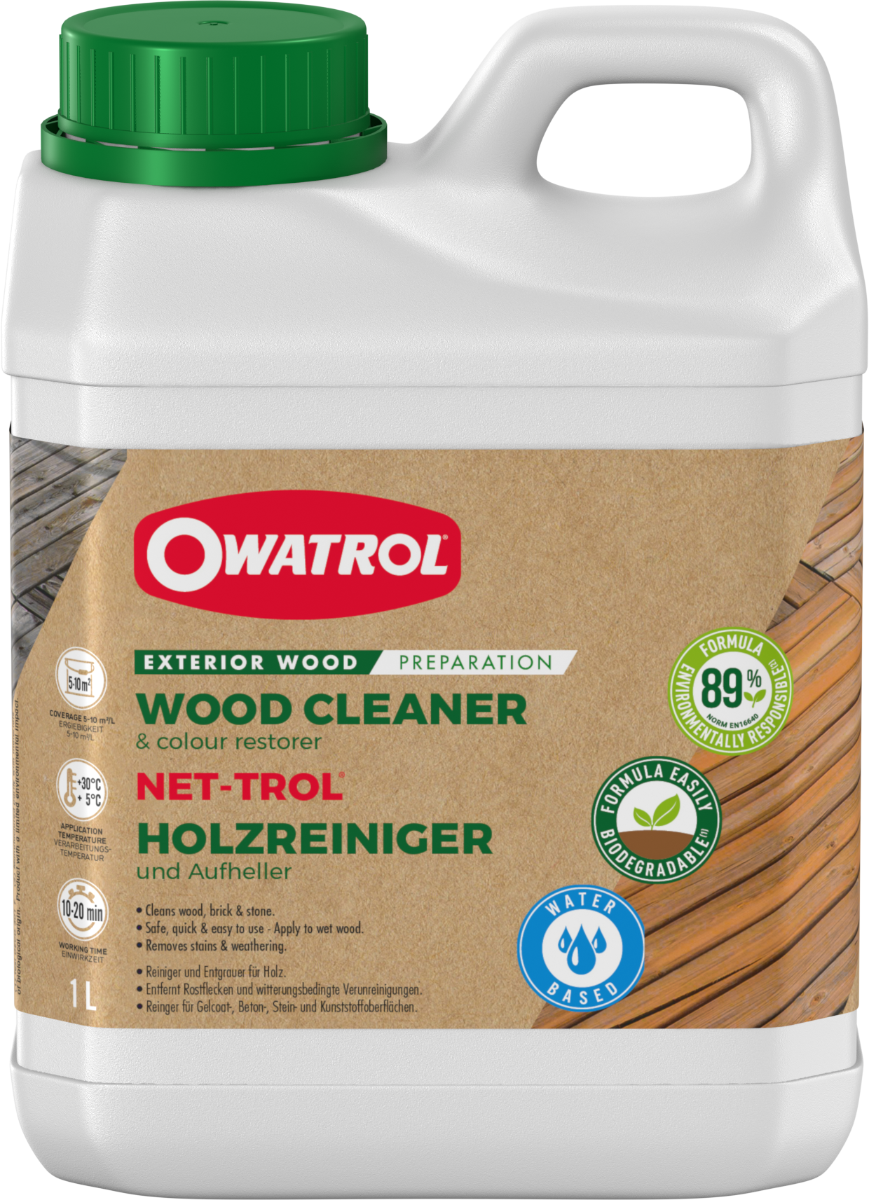 Owatrol NET-TROL Holzreiniger & Aufheller