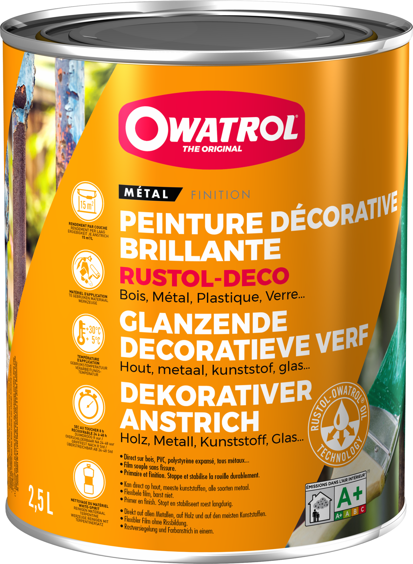 Owatrol Deco-dekorativer Anstrich für alle Untergründe