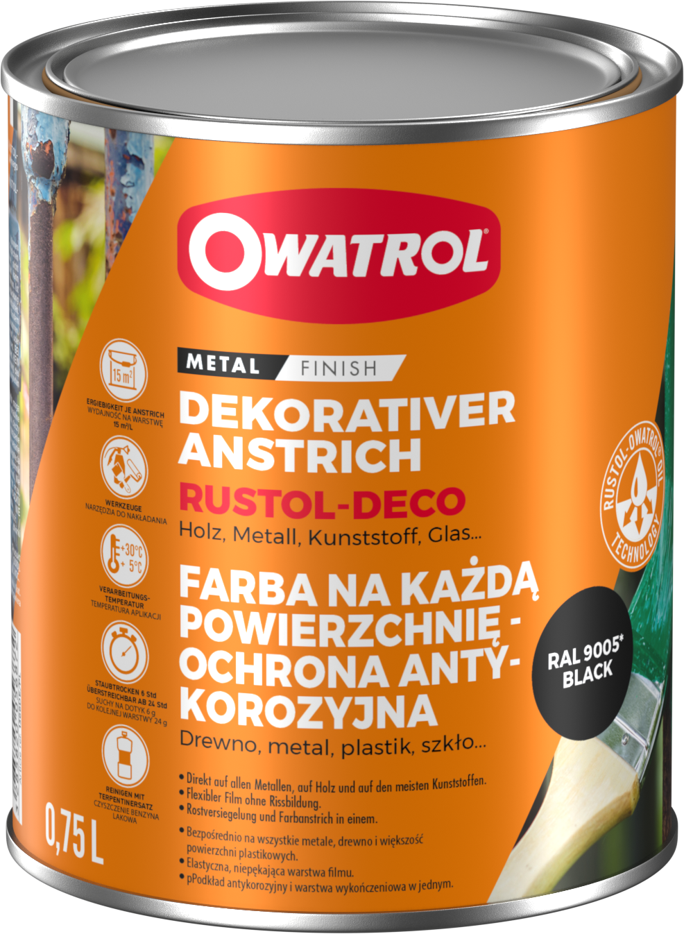 Owatrol Deco-dekorativer Anstrich für alle Untergründe